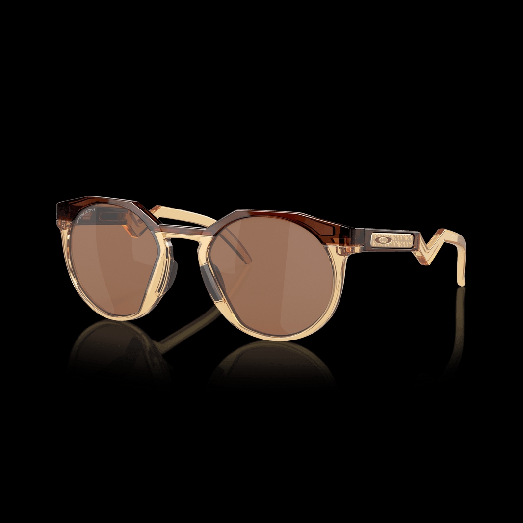 Oakley Hstn Prizm Tungsten Lenses Dark Amber Light Curry Frame
