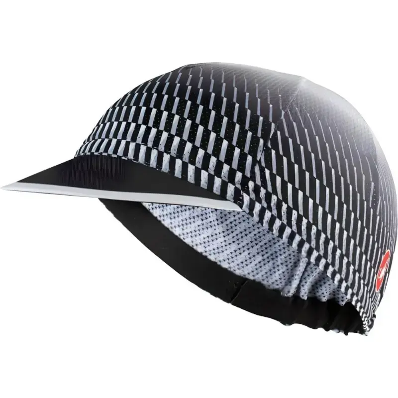Castelli Climbers Cap Silver Gray White Light Black