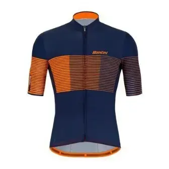 Santini Tono Freccia Jersey-Nautica Blue