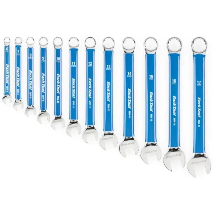 Parktool Tools | MW-SET.2 Metric Wrench Set of 12, 6mm to 17mm