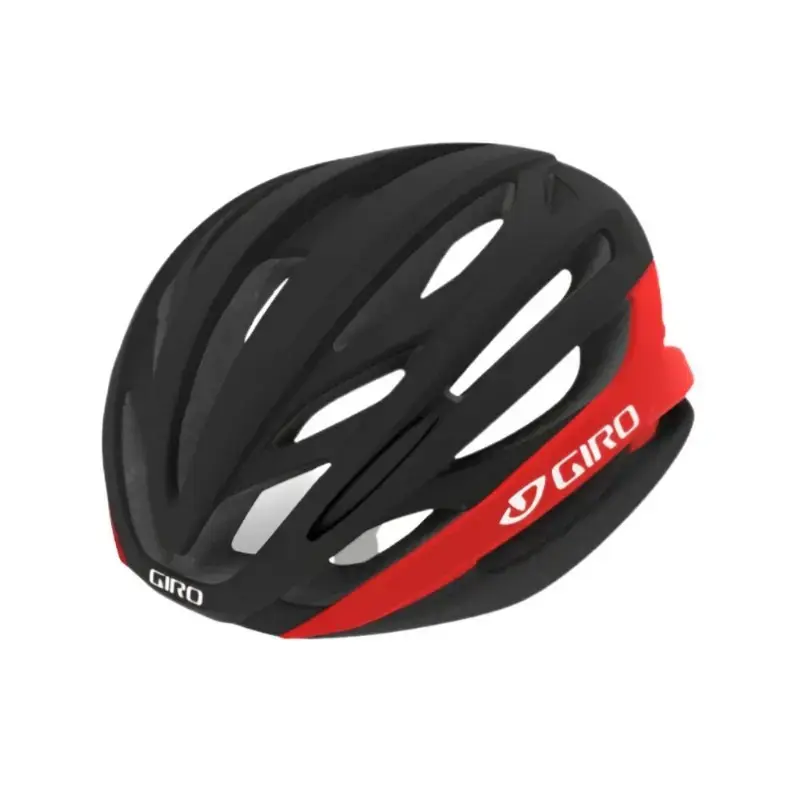 Giro Syntax Mips Road Cycling Helmet Matte Black Bright Red