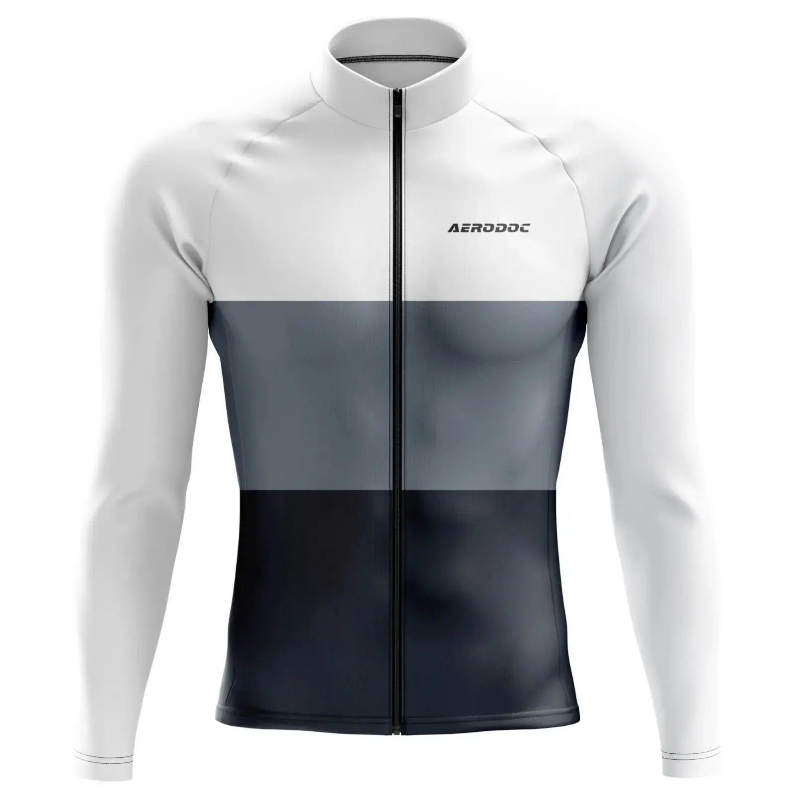 Neutral Color Cycling Jersey (Full Sleeve Jersey)