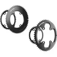 Rotor Round Rings 11 Speed Chainring (Black)