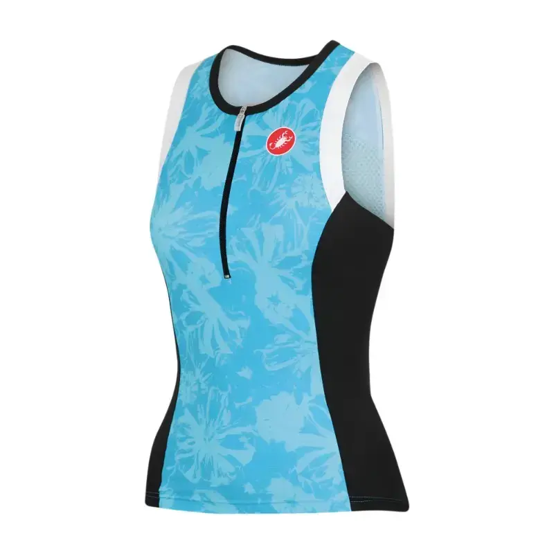 Castelli Free Womens Tri Singlet Pastel Blue