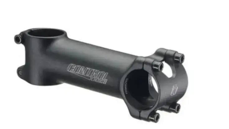 Stem 60mm OE series AL6061 sand black, ID28.6x31.8xE60-5° w/C.T. laser logo RAS-99*E60