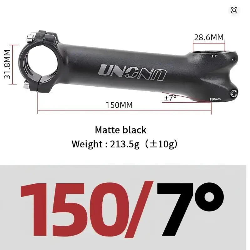 UNO+7° Bicycle Stem