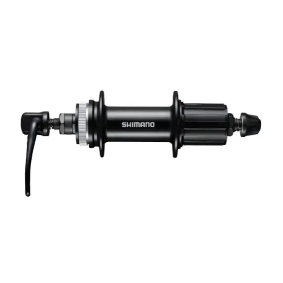 Freehub, FH-MT200-B, center lock disc (w/o lock ring) 8/9/10-speed 32H OLD:141mm QR:172mm (black), w/o rotor mount cover