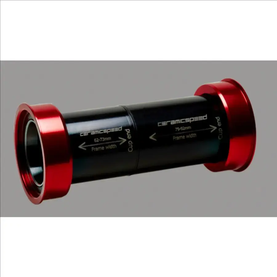 ceramicspeed pf4630 bottom bracket red coated