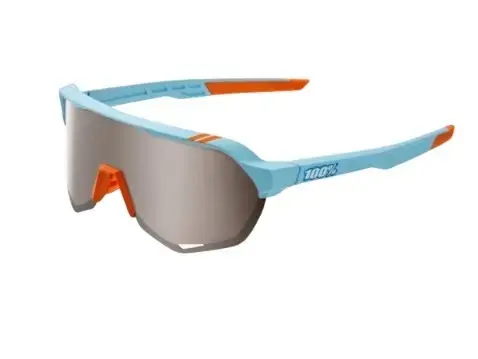 100% S2 - Soft Tact Two Tone - HiPER Silver Mirror Lens