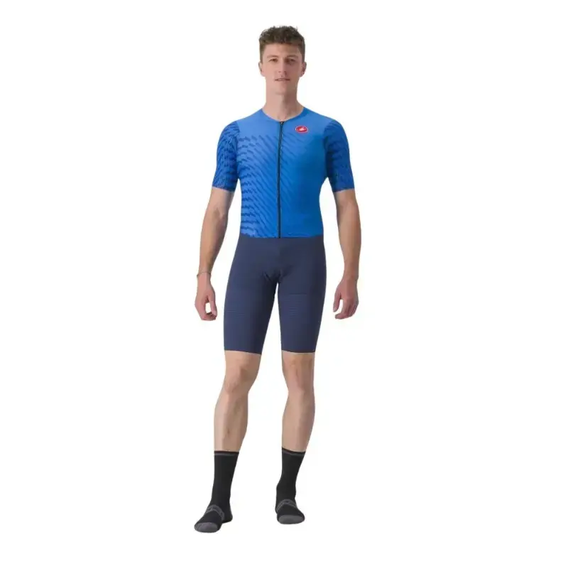 Castelli Pr 2 Speed Mens Cycling Suit Drive Blue