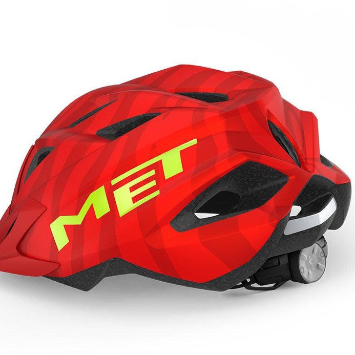 Met Crackerjack Kids Cycling Helmet Red Matt