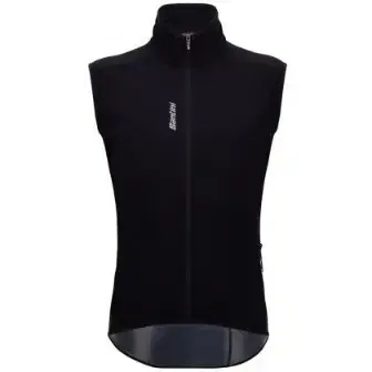 Santini Magic Unisex Wind & Rain Vest-Black