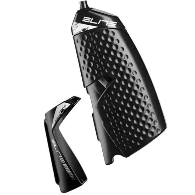Elite Kit Crono cx Fiberglass Bottle cage And Aero Bottle 500 Ml