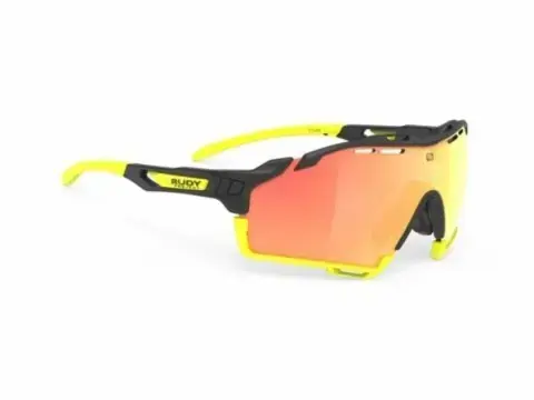 Rudy Project Cutline Black Matte- RP Optics Multilaser Orange