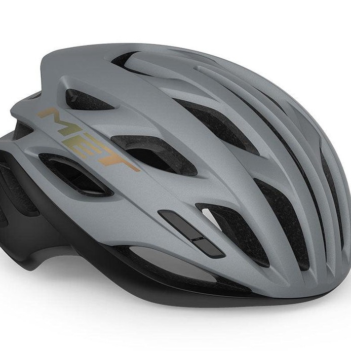 Met Estro Mips Road Cycling Helmet Gray Iridescent Matt