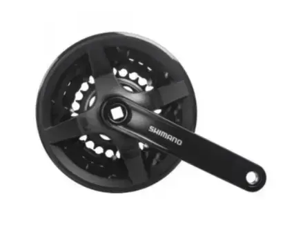 TY Front Chainwheel FC-TY301 Select Option=42X34X24T, 150MM, W/CG)