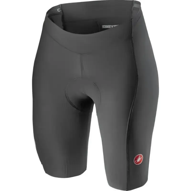 Castelli Velocissma 2 Womens Cycling Shorts Dark Gray Soften Green