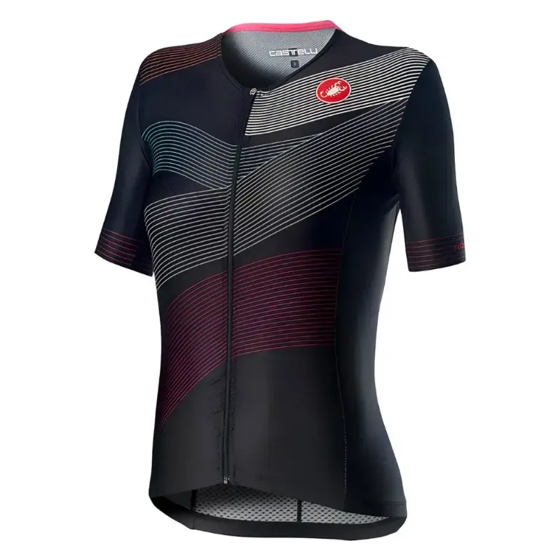 Castelli Free Speed 2 Womens Triathlon Top Multicolour Black