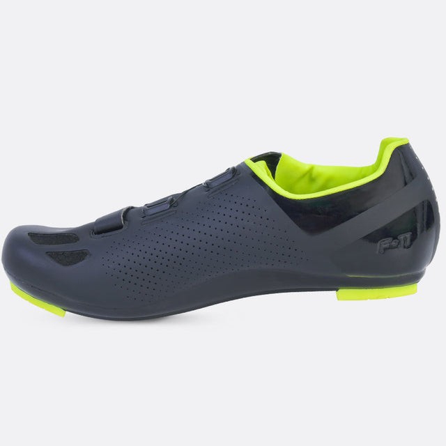Flr f 11 Road Cycling Shoe Black Neon Yellow