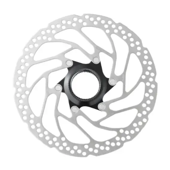 Rotor for Disc Brake, SM-RT30, M 180mm, W/Lock Ring (Internal and External Serration), For Resin Pad Only, Ind. Pack