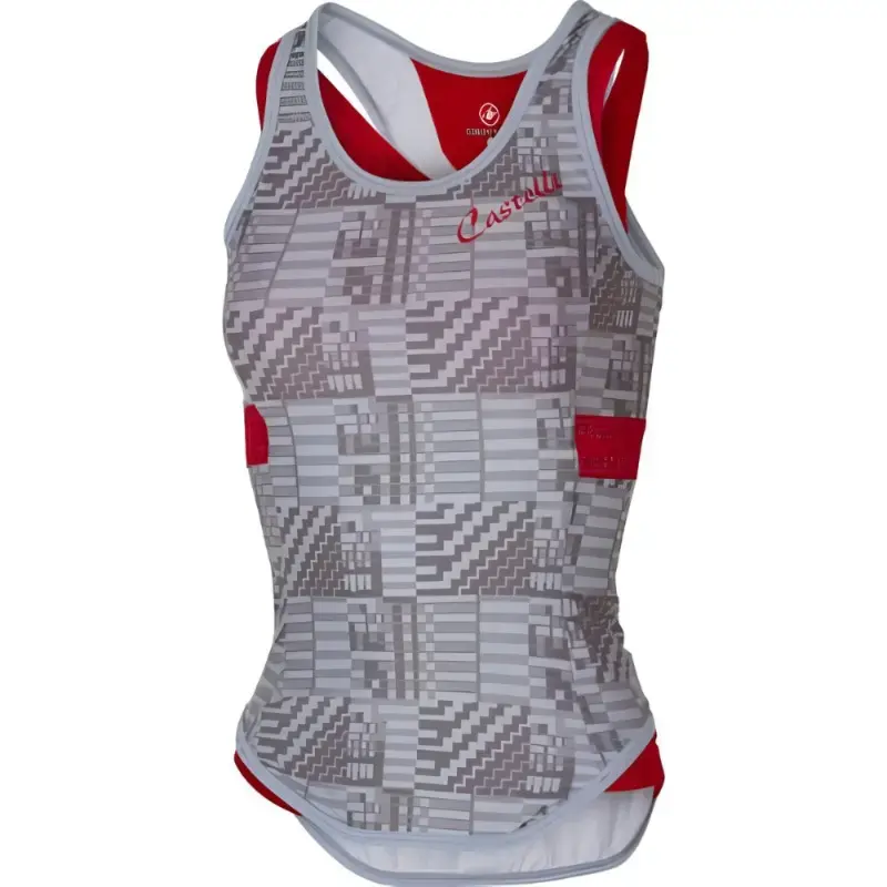 Castelli Bellissima Womens Top Camouflage Grey