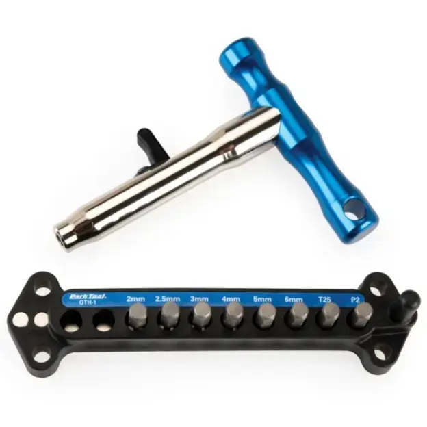 Parktool Tools | Quick-Change Bit Driver Set, QTH-1