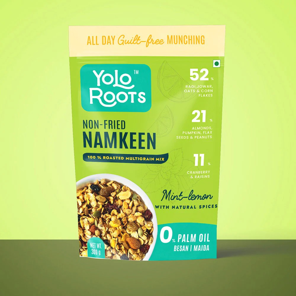 Mint Lemon Non Fried Multigrain Namkeen 300g