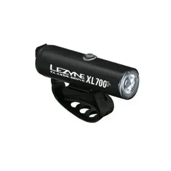 Lezyne Classic Drive 700+ Front Light-Black (700 Lumens)