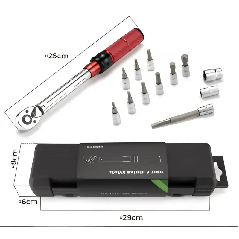 rockbros tool adjustable torque wrench set