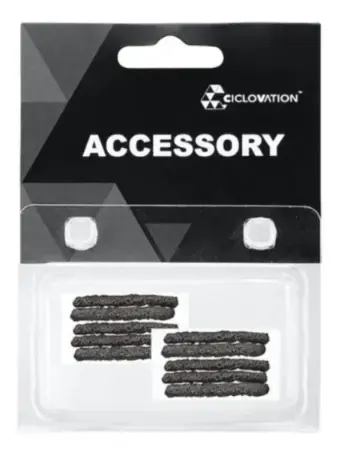 Tubeless tire plugs – 10x 3.5mm, black tire plugs to fit varying size puctures