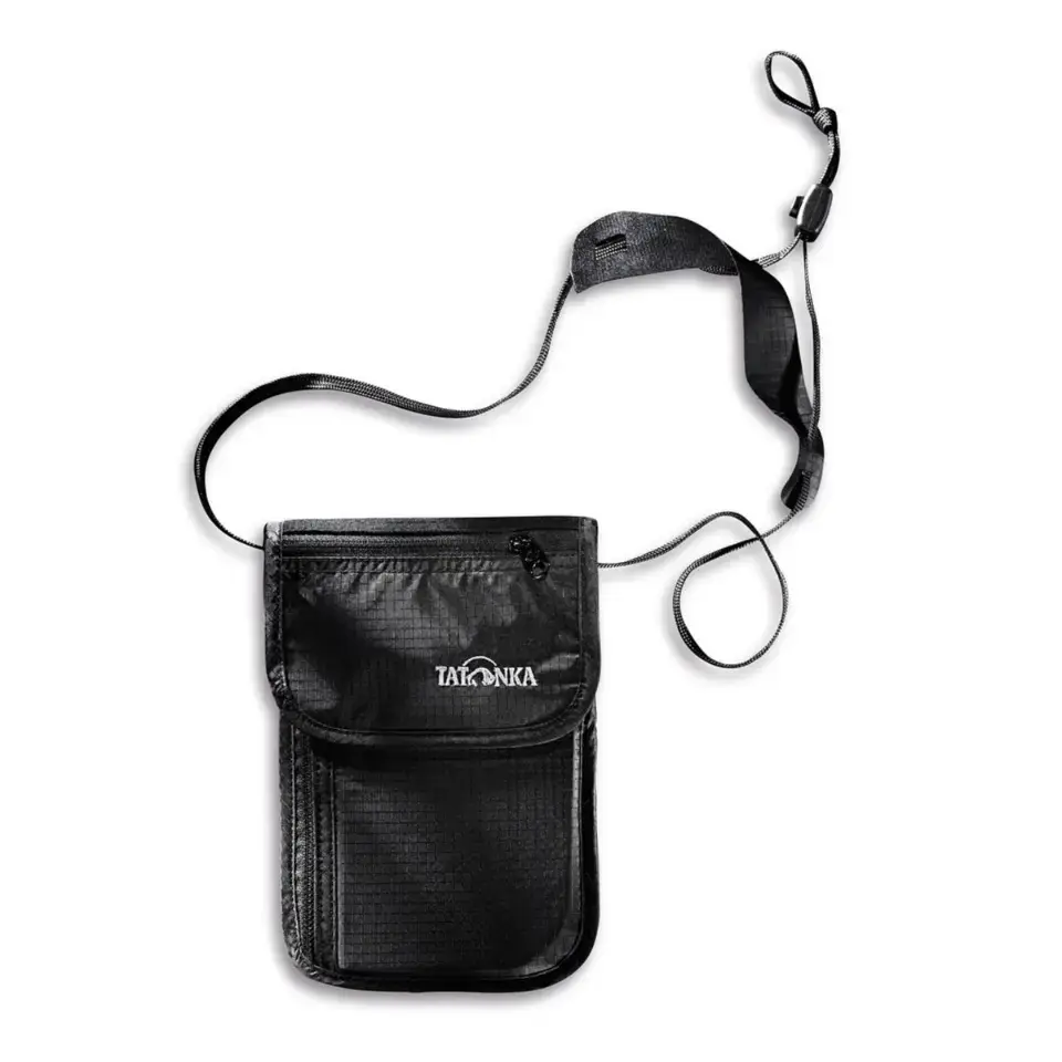 Tatonka Skin Neck Pouch Black Travel Accessories