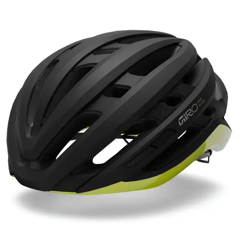Giro Agilis Mips Road Cycling Helmet Matte Black Hi Viz