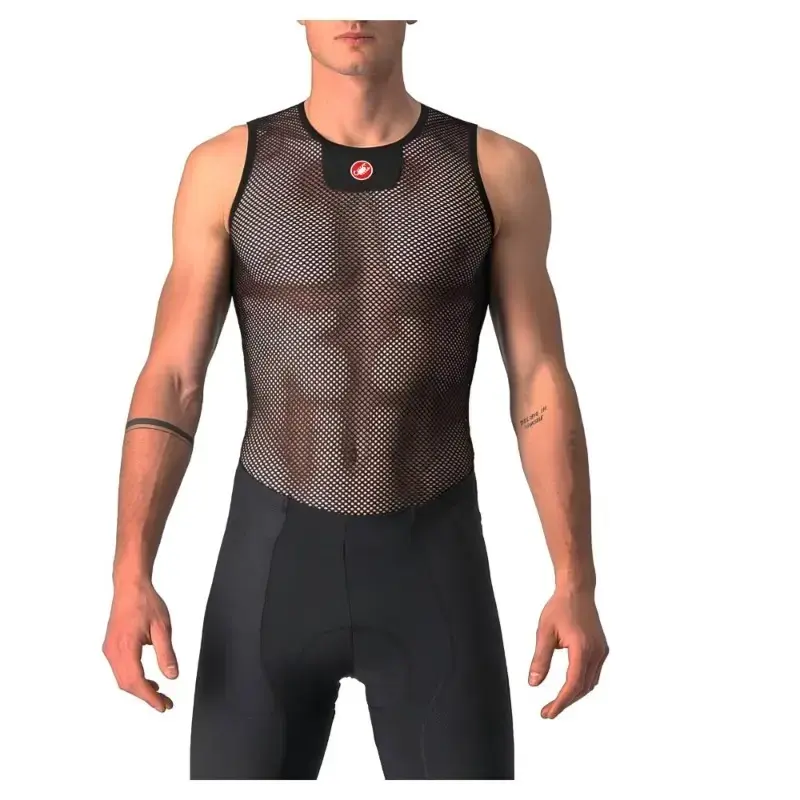 Castelli Core Mesh 3 Sleeveless Mens Cycling Baselayer Black