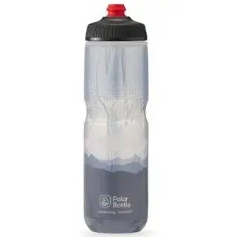Polar Breakaway Insulated Dawn To Dusk Bottle-Charcoal/White (710ml)