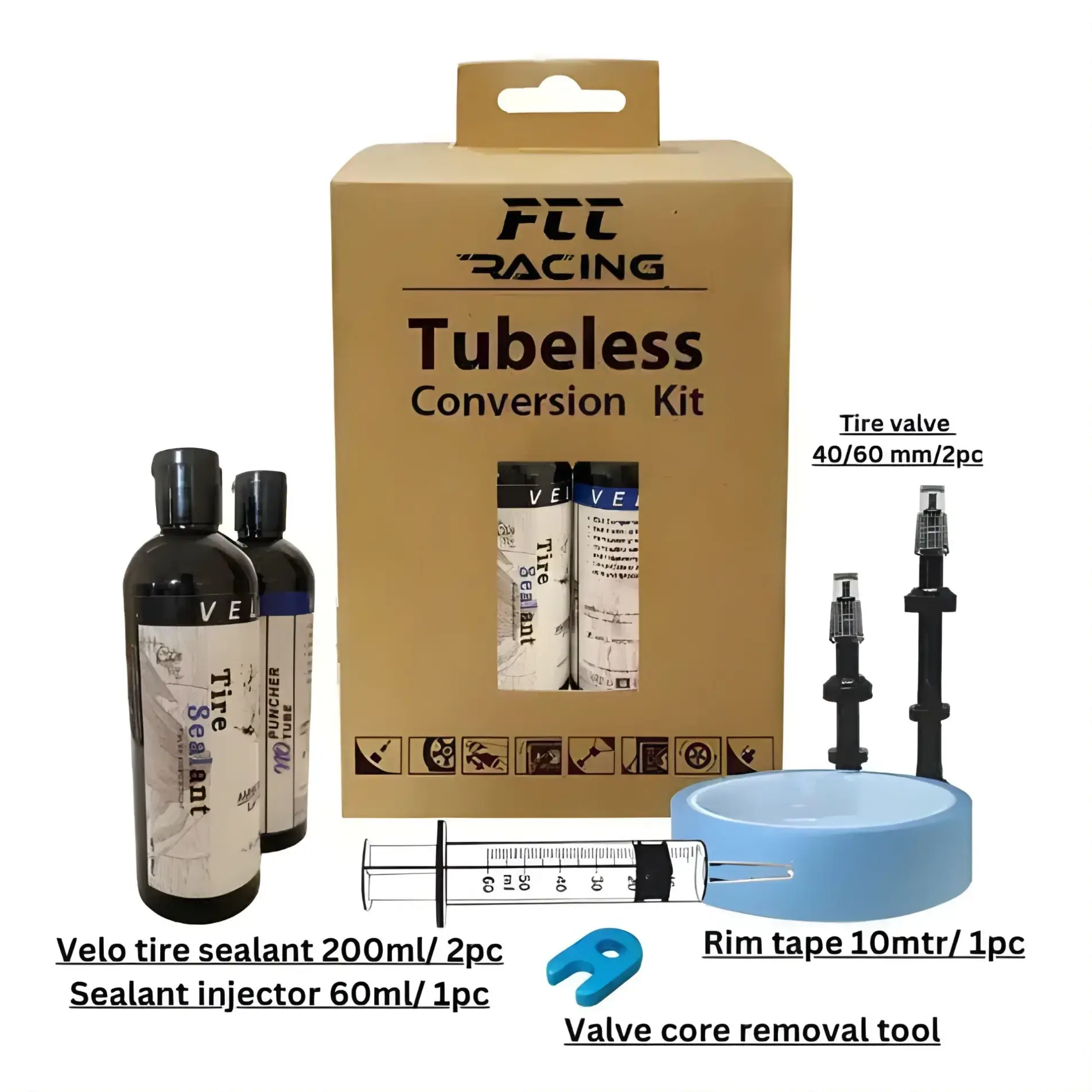 Tubeless Conversion Kit
