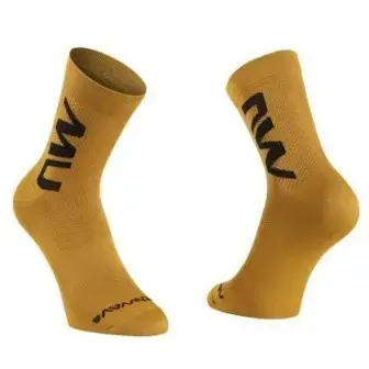 Northwave Extreme Air Mid Socks-Ochre