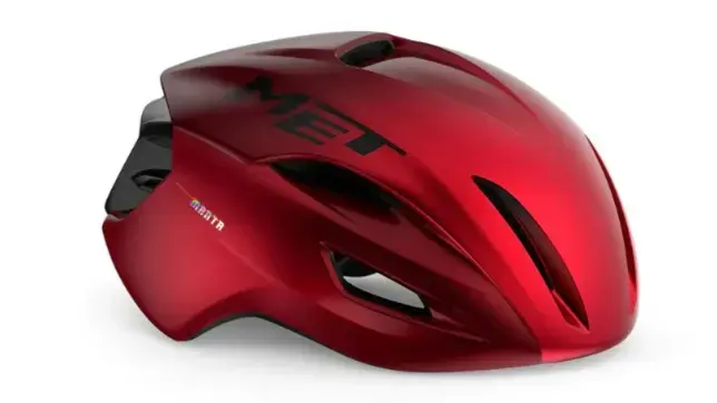 Met Manta MIPS CE red metallic | glossy S