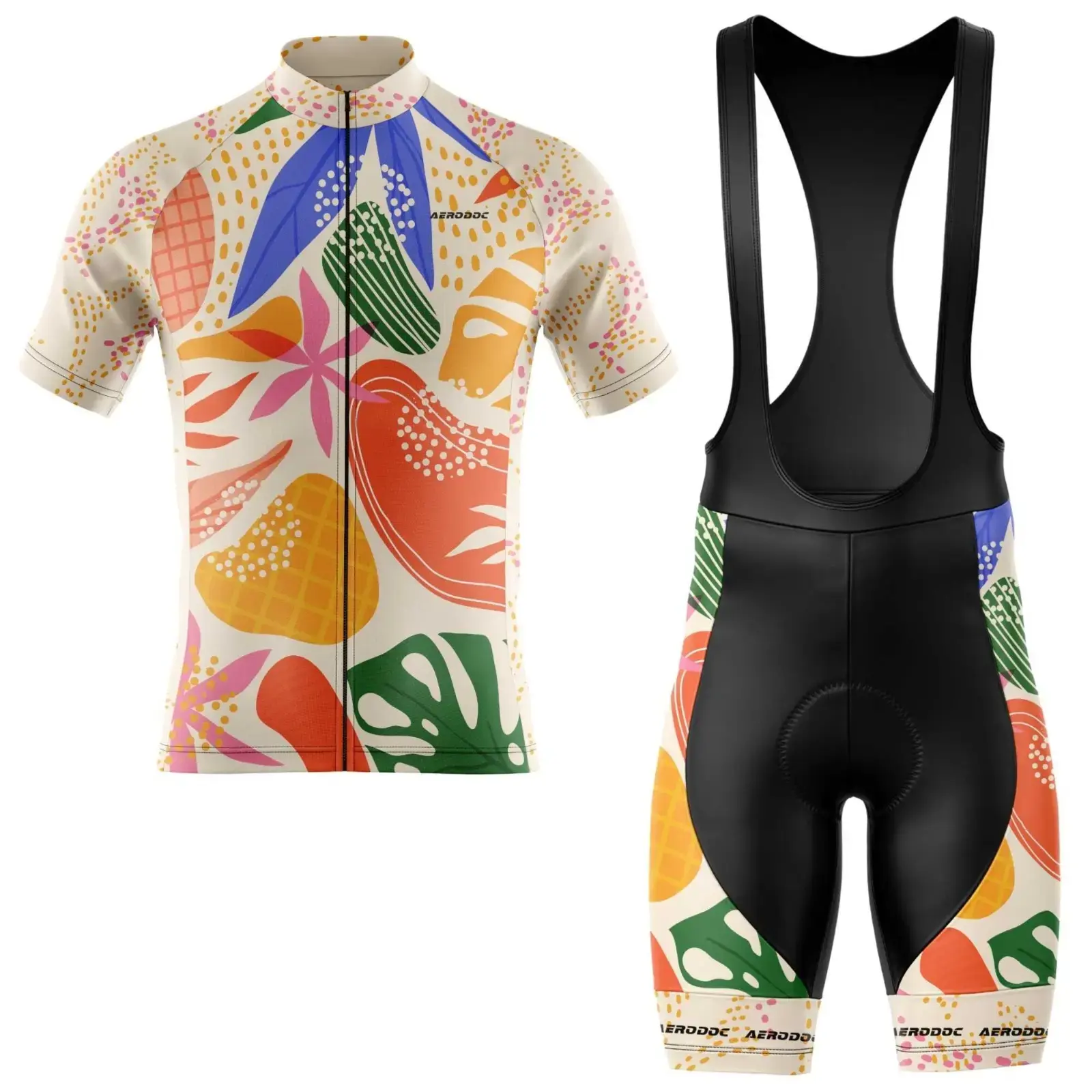 Exotic Essence Cycling Jersey (Half Sleeve + Bib Shorts)