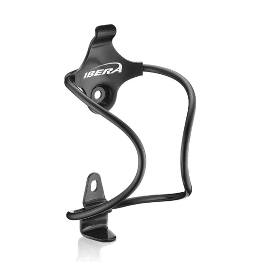 Ibera Aluminium Plate Bottle Cage Black
