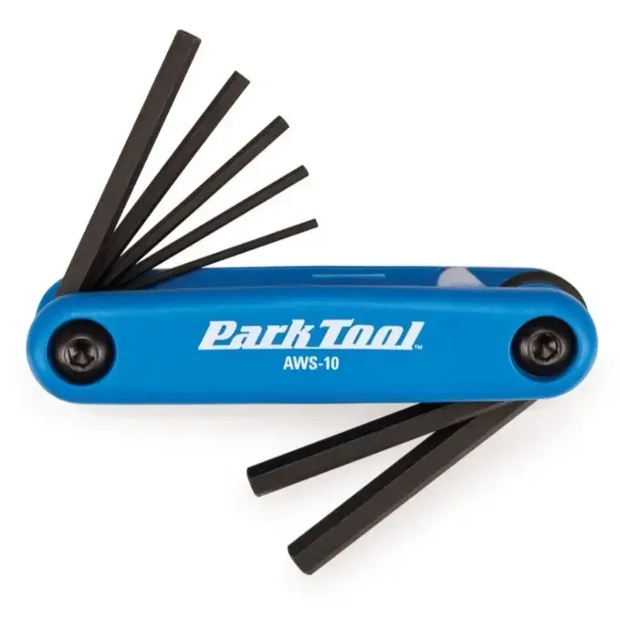 Parktool Multi Tools | AWS-10 Fold-Up Hex Wrench Set