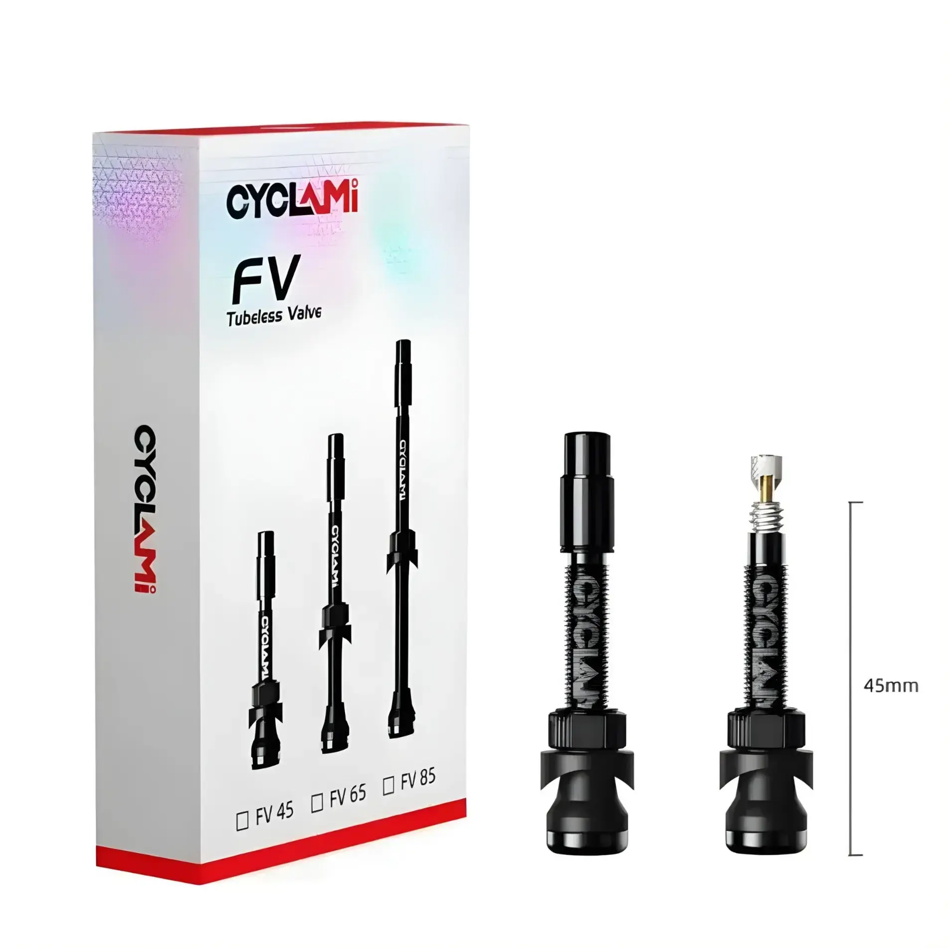 Cyclami Tubeless Bicycle Presta Valves