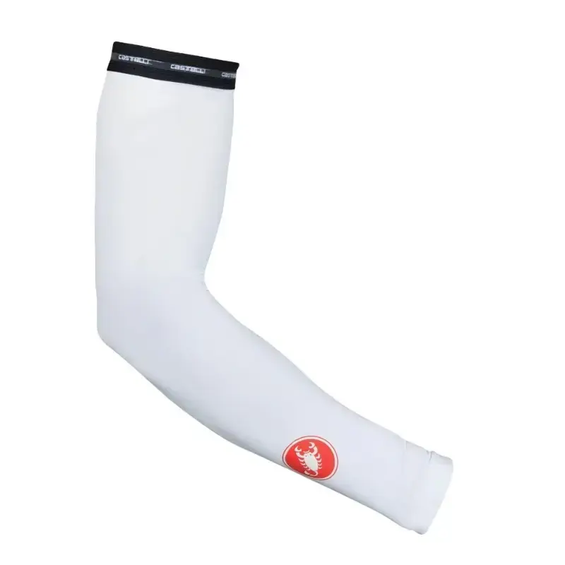 Castelli Upf 50+ Arm Sleeves White