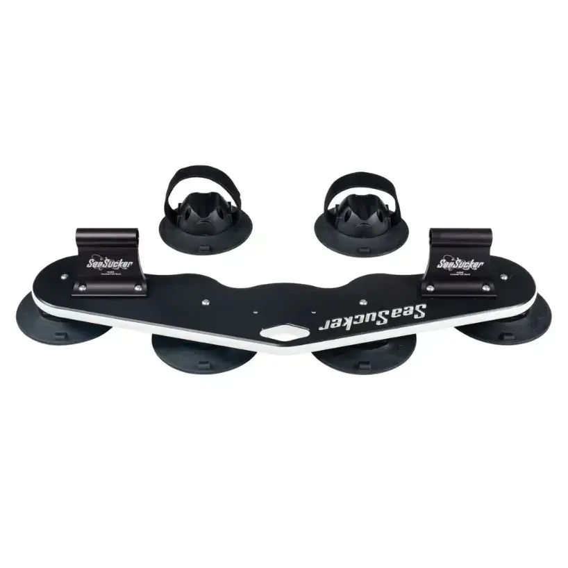 SeaSucker Roof Bike Racks | Mini Bomber 2-Bike, with Rear Wheel Straps