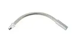 jagwire small parts - brake noodles & boots, for V brakes, 83º, alloy, silver, 10pcs in a bag