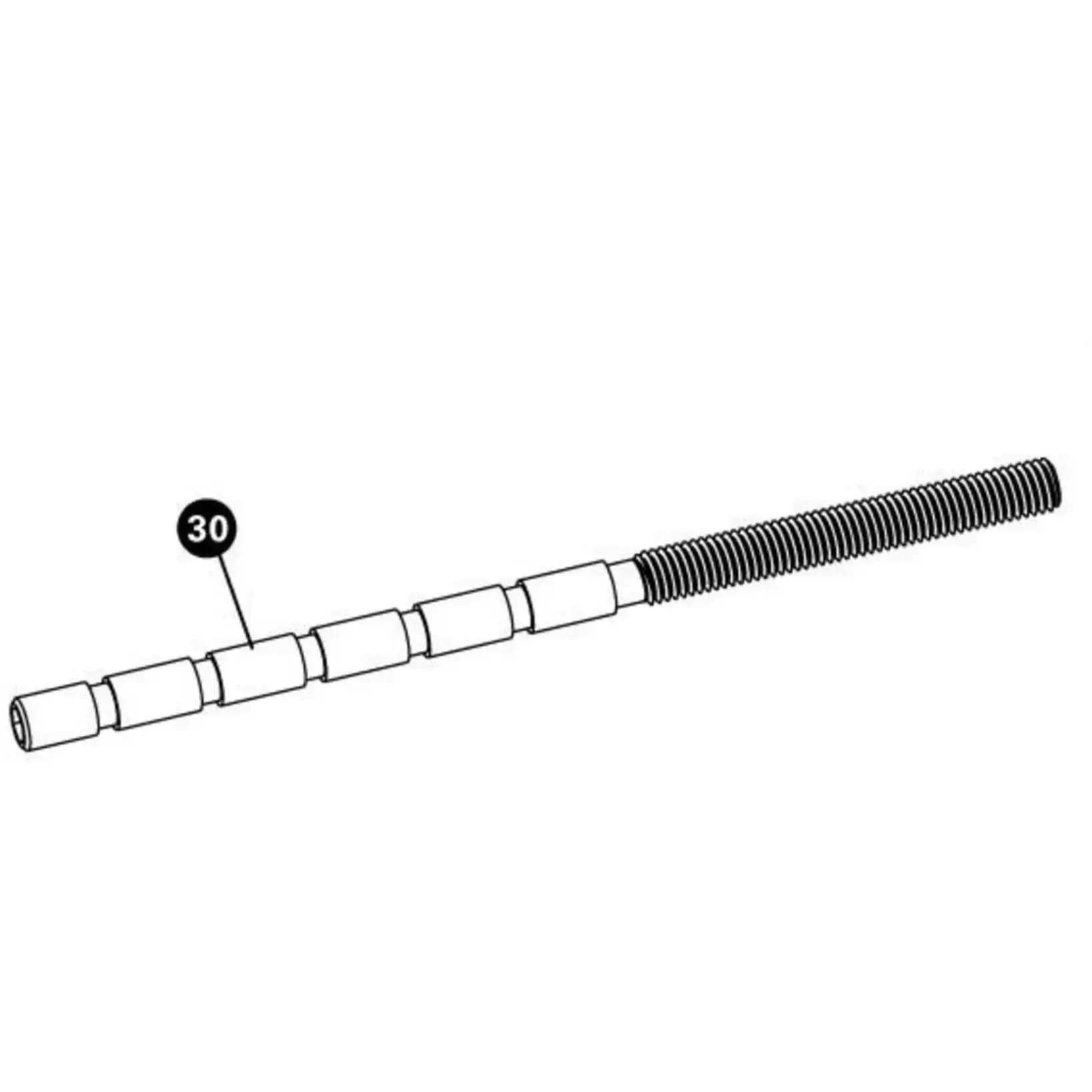 Park Tool 2752 – Shaft for SBK-1