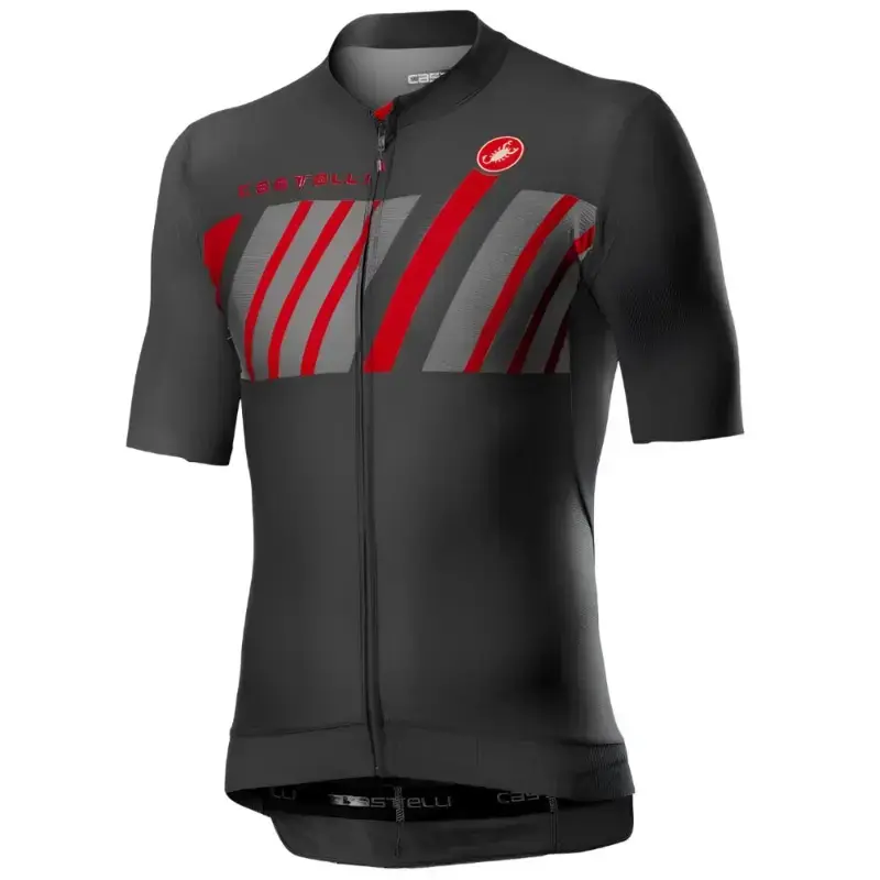 Castelli Hors Categorie Mens Cycling Jersey Dark Gray