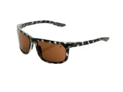 100% HAKAN - Matte Black Havana - Bronze Lens