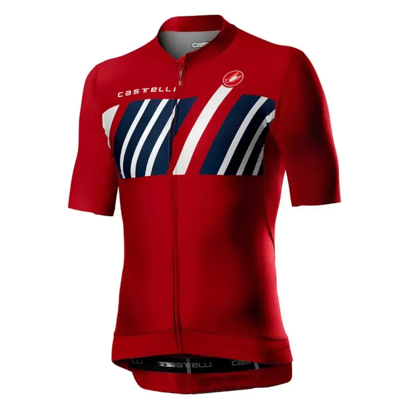 Castelli Hors Categorie Mens Cycling Jersey Red