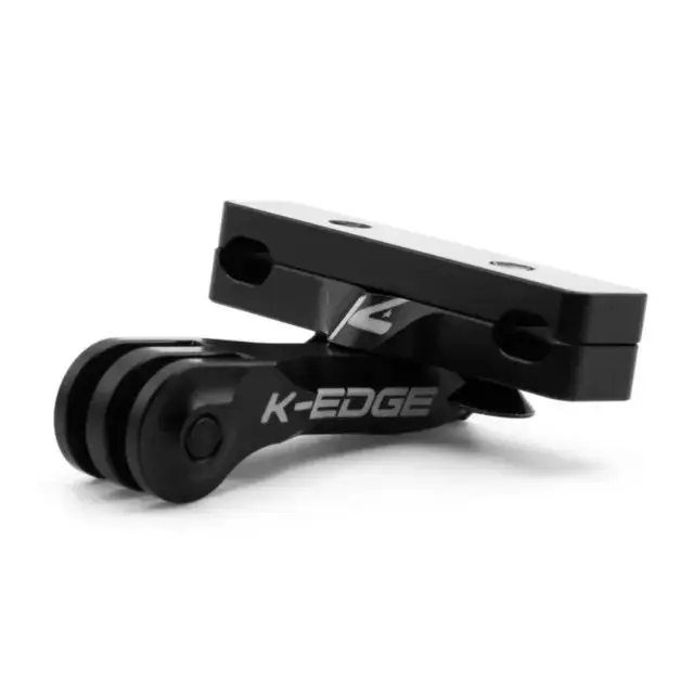 K-EDGE GO BIG Saddle Rail Mount, Black Anodize