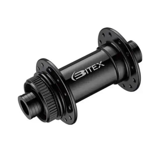 Bitex BX106F 15mm Thru Disc Brake Front Hub (Black)